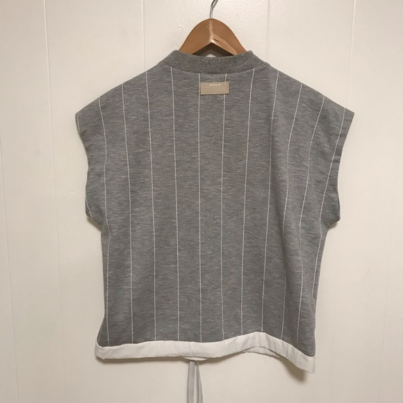 Adidas women’s short sleeve sweater striped small - Picture 7 of 10